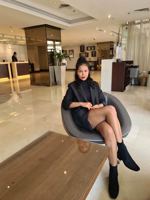 Waiting to meet customer